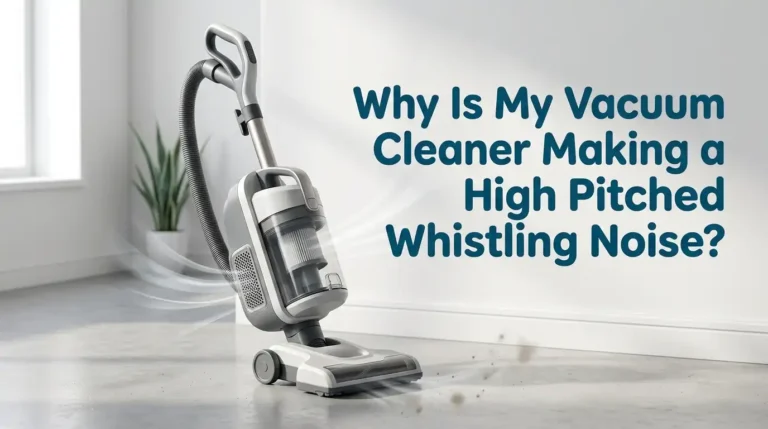 Why Is My Vacuum Cleaner Making a High Pitched Whistling Noise?