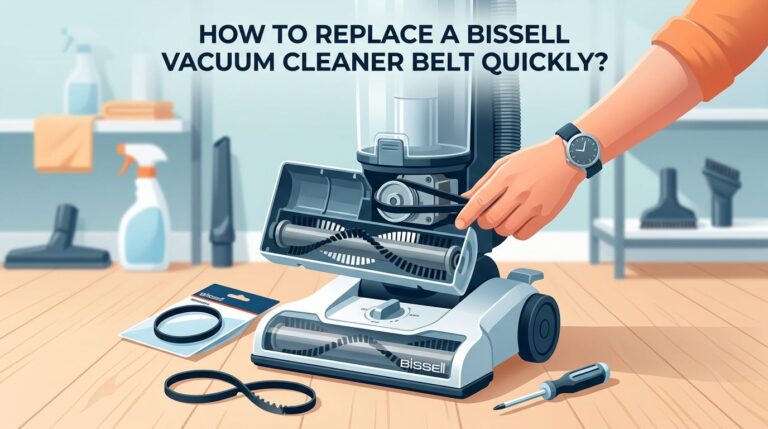 How to Replace a Bissell Vacuum Cleaner Belt Quickly?