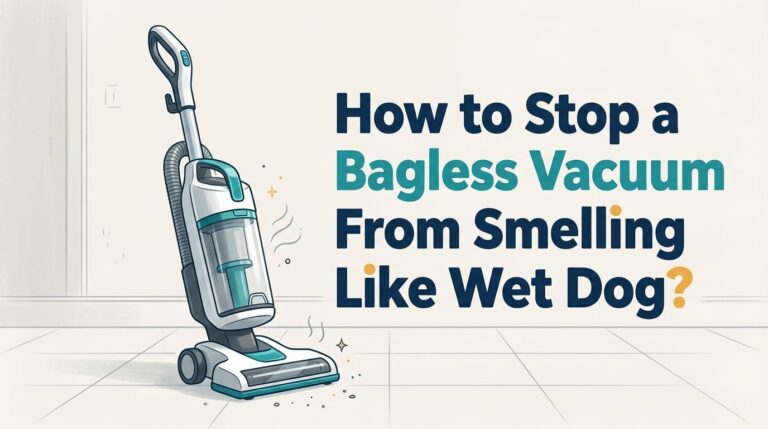 How to Stop a Bagless Vacuum From Smelling Like Wet Dog?