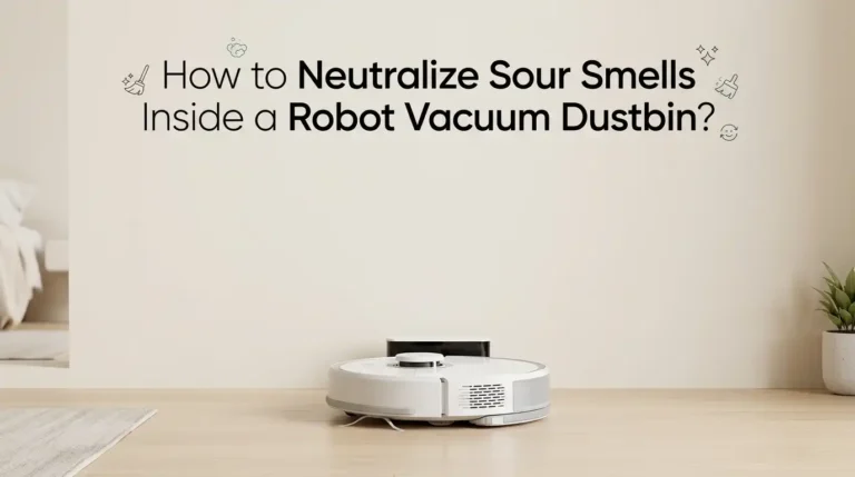 How to Neutralize Sour Smells Inside a Robot Vacuum Dustbin?