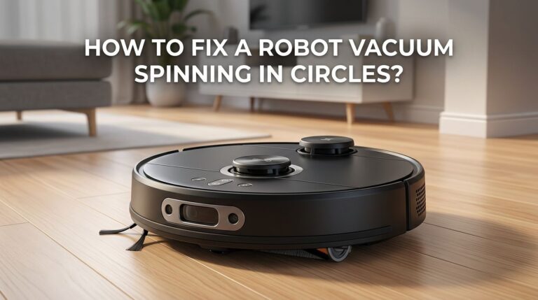 How to Fix a Robot Vacuum Spinning in Circles?