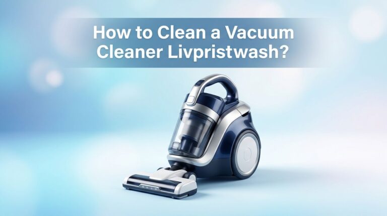How to Clean a Vacuum Cleaner Livpristwash?