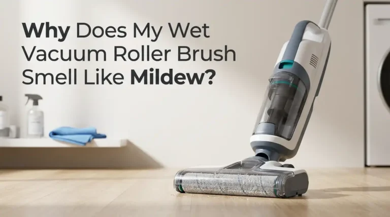 Why Does My Wet Vacuum Roller Brush Smell Like Mildew?