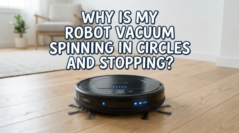 Why Is My Robot Vacuum Spinning In Circles And Stopping?