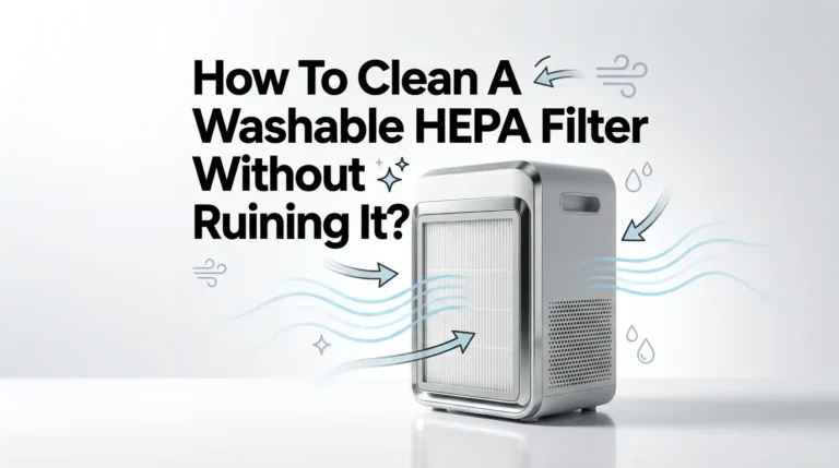 How To Clean A Washable HEPA Filter Without Ruining It?
