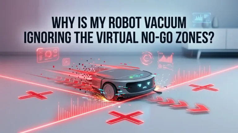 Why Is My Robot Vacuum Ignoring The Virtual No-Go Zones?