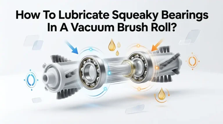 How To Lubricate Squeaky Bearings In A Vacuum Brush Roll?