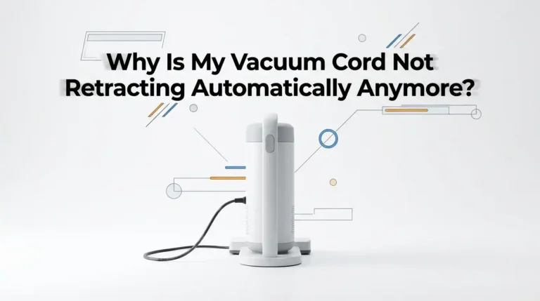 Why Is My Vacuum Cord Not Retracting Automatically Anymore?