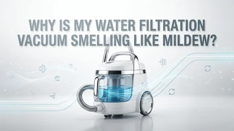 Why Is My Water Filtration Vacuum Smelling Like Mildew?
