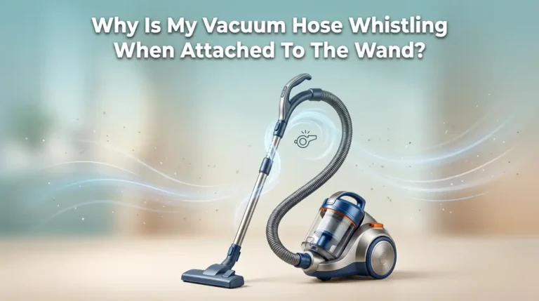 Why Is My Vacuum Hose Whistling When Attached To The Wand?
