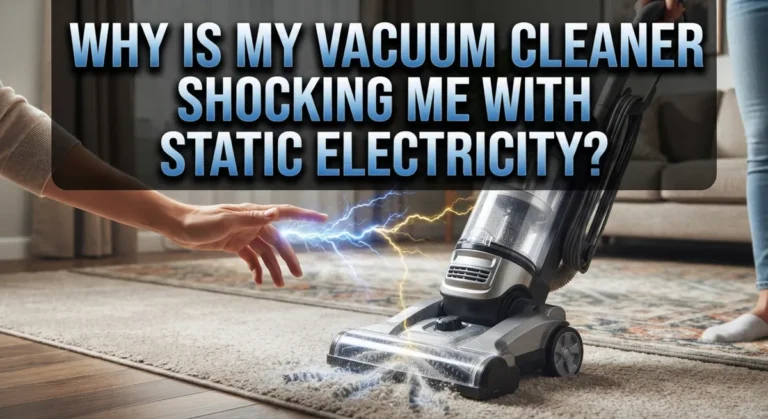 Why Is My Vacuum Cleaner Shocking Me With Static Electricity?