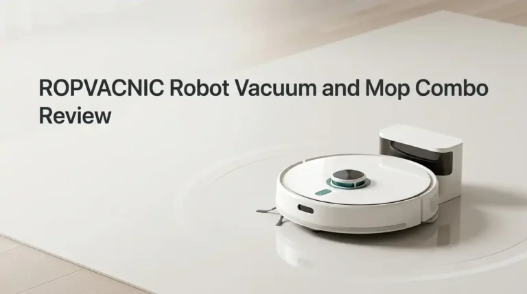 ROPVACNIC Robot Vacuum and Mop Combo Review 2026: Worth Buying?